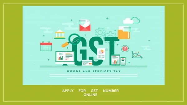 Apply for GST Number Online