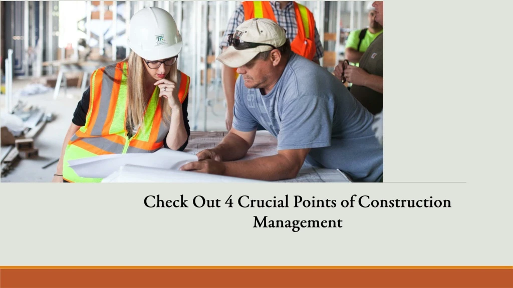check out 4 crucial points of construction