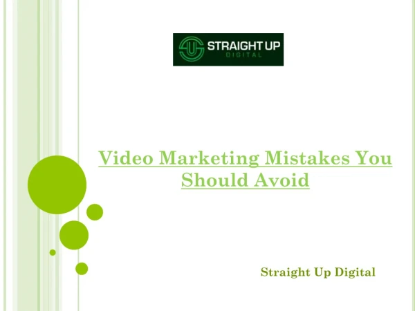 Video marketing mistakes you should avoid