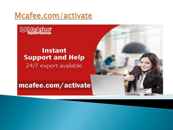 www.mcafee.com/activate - Activate and Download