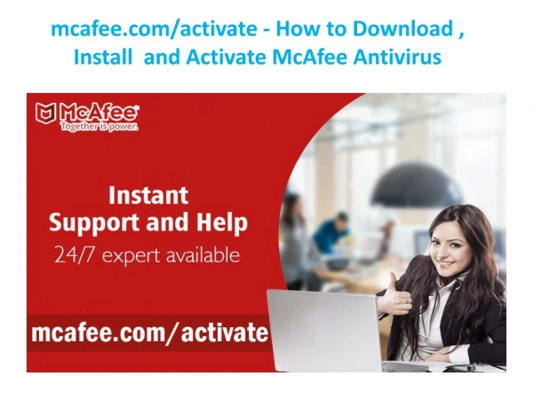 mcafee.com/activate - How to Download, Install and Activate McAfee Antivirus