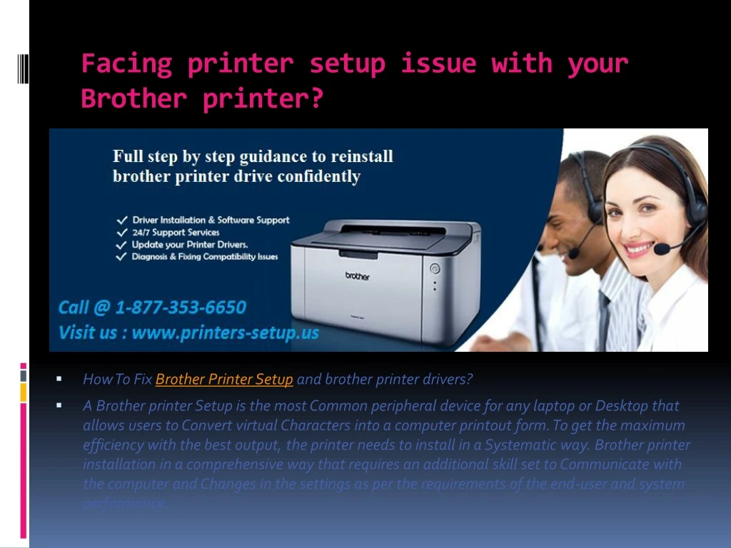 facing printer setup issue with your brother printer
