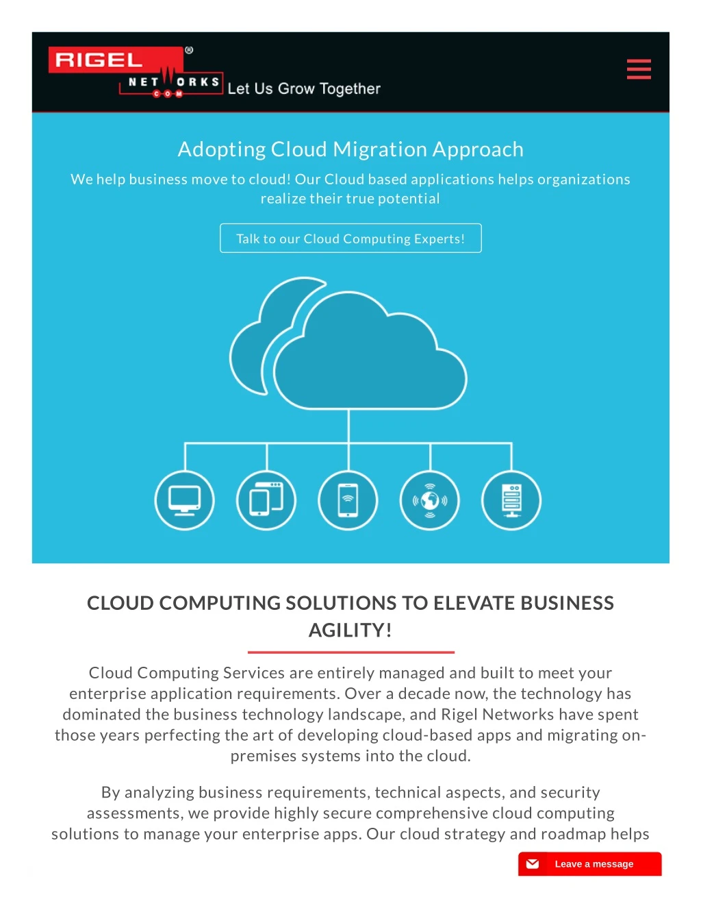 adopting cloud migration approach