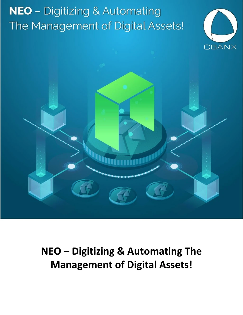 neo digitizing automating the management