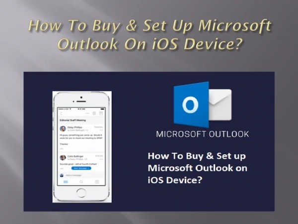 How To Buy & Set Up Microsoft Outlook On iOS Device?