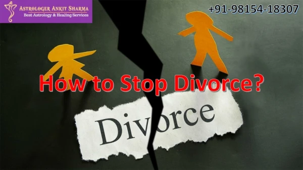 Seven Effective Steps to Stop Divorce