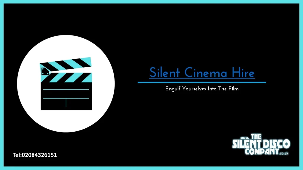 silent cinema hire