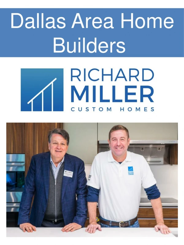 Dallas Area Home Builders