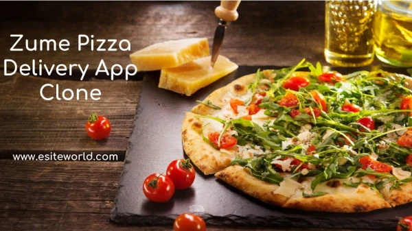 Zume Pizza Delivery App Clone