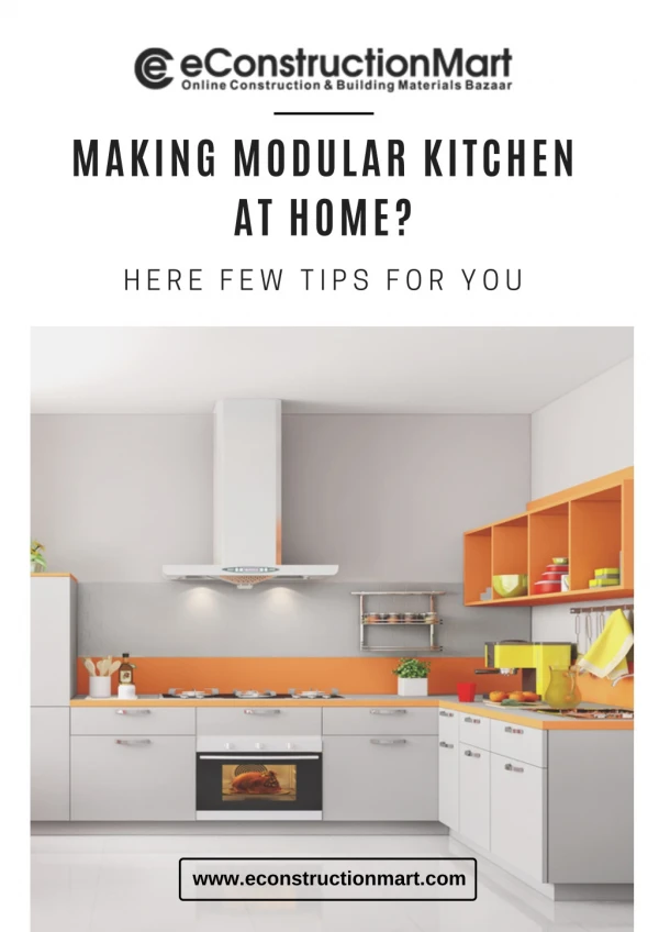 Making Modular Kitchen at Home? Here Few Tips For You
