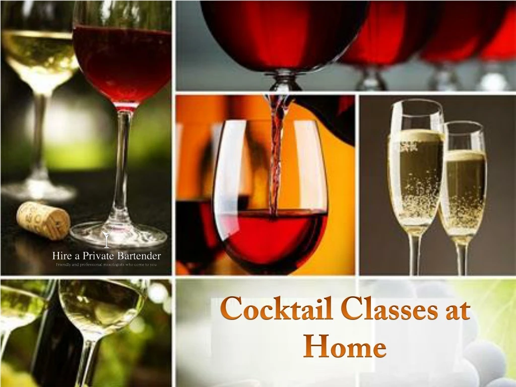 cocktail classes at home