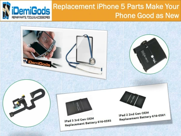 Replacement iPhone 5 Parts Make Your Phone Good as New