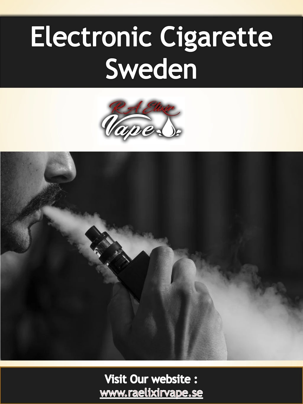 electronic cigarette sweden