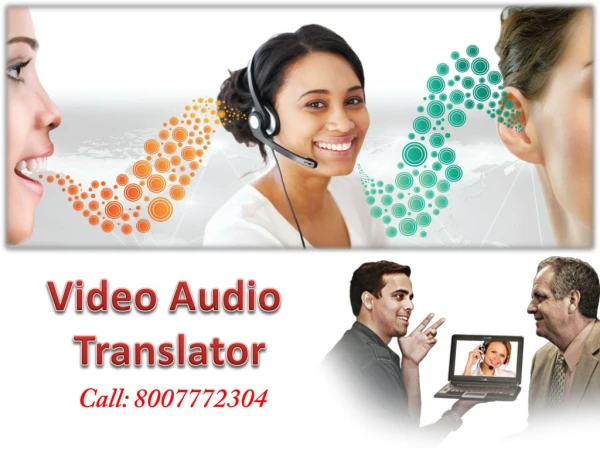video audio translator