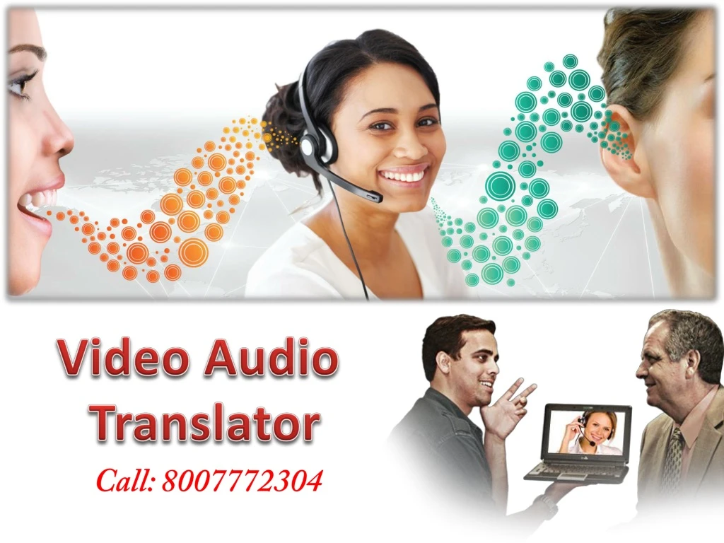 video audio translator