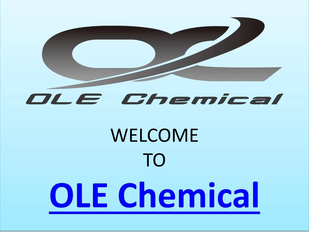 welcome to ole chemical
