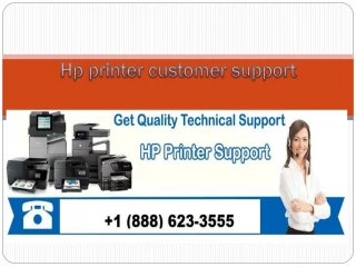 Get Quality HP Printer Customer Support - slide 1