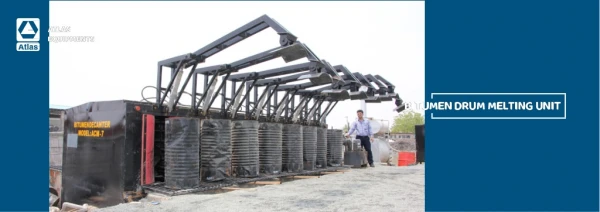 Bitumen Drum Decanter Melting Unit - Bitumen Decanting Machine