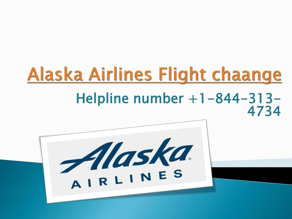 alaska airlines flight chaange
