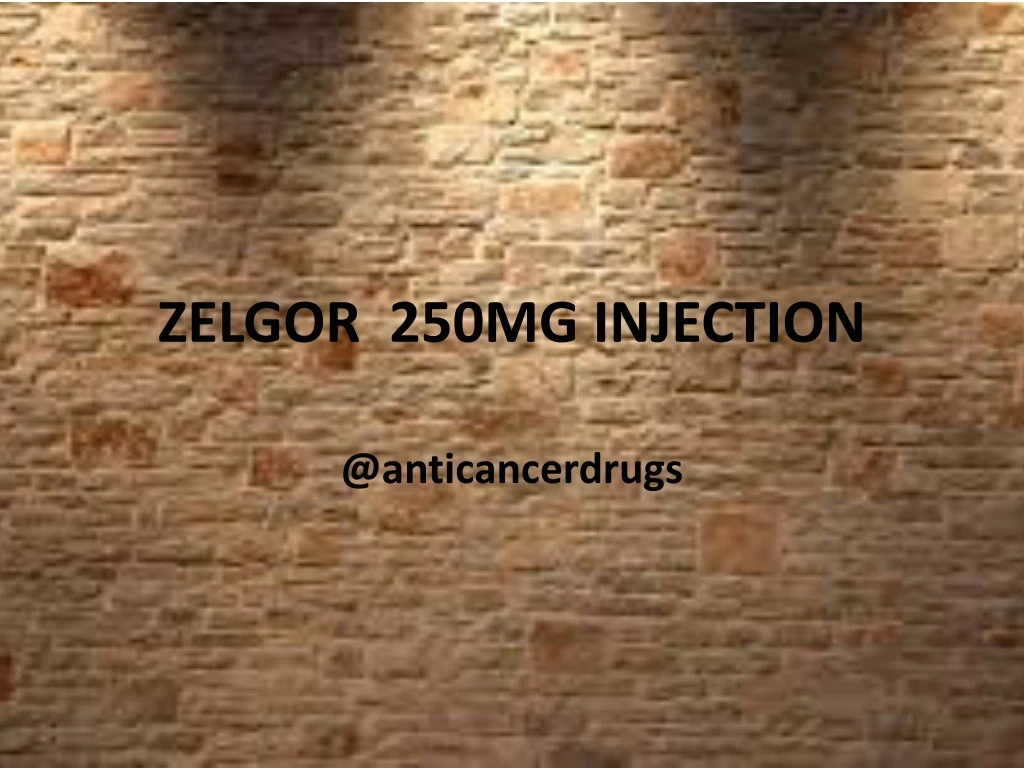 zelgor 250mg injection