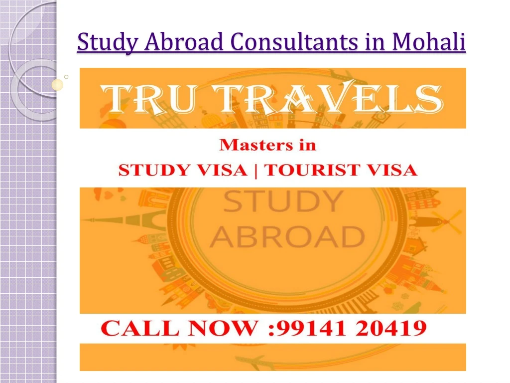 study abroad consultants in mohali