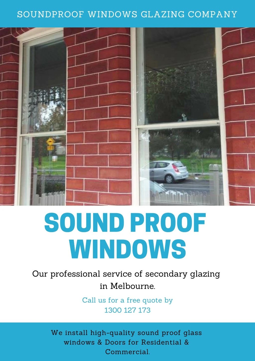 soundproof windows glazing company