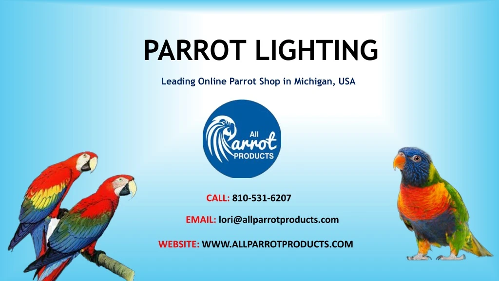 parrot lighting