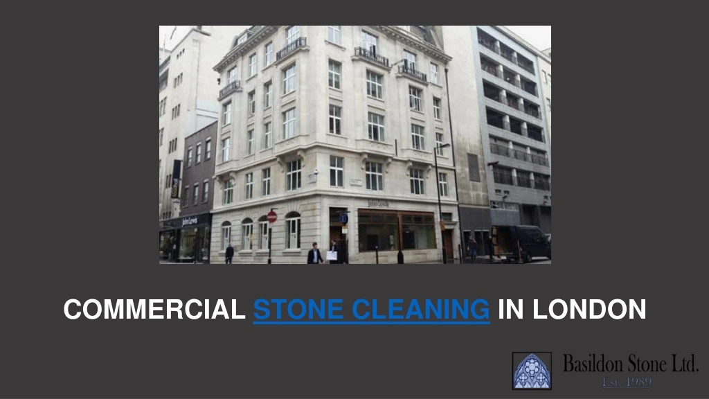 commercial stone cleaning in london