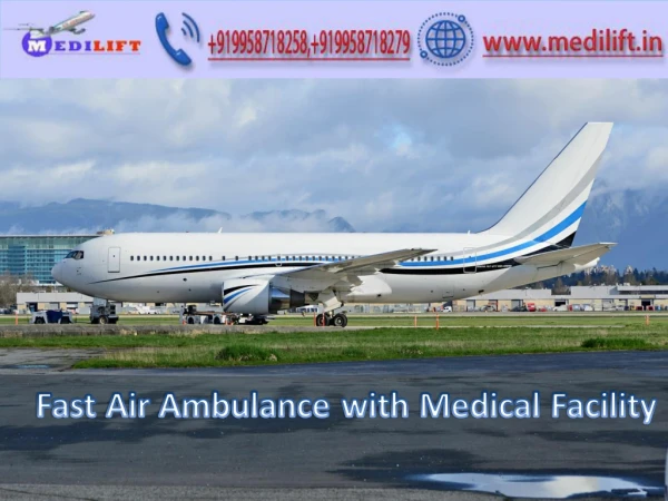 Utilize ICU Support Air Ambulance Service in Bangalore