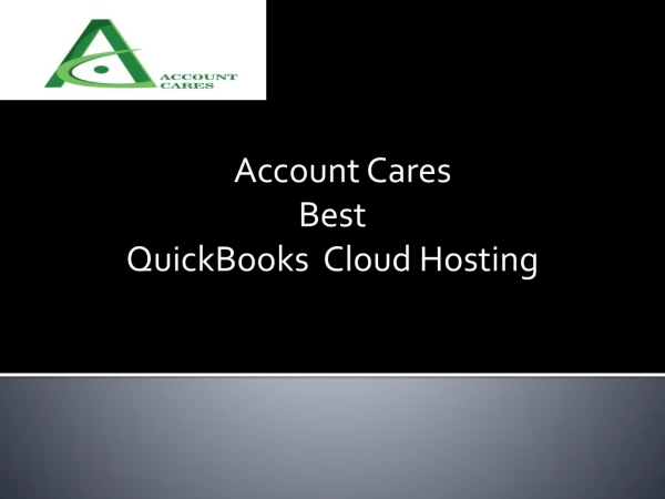 QuickBooks Pro Cloud Hosting for Highly Secure Financial Work