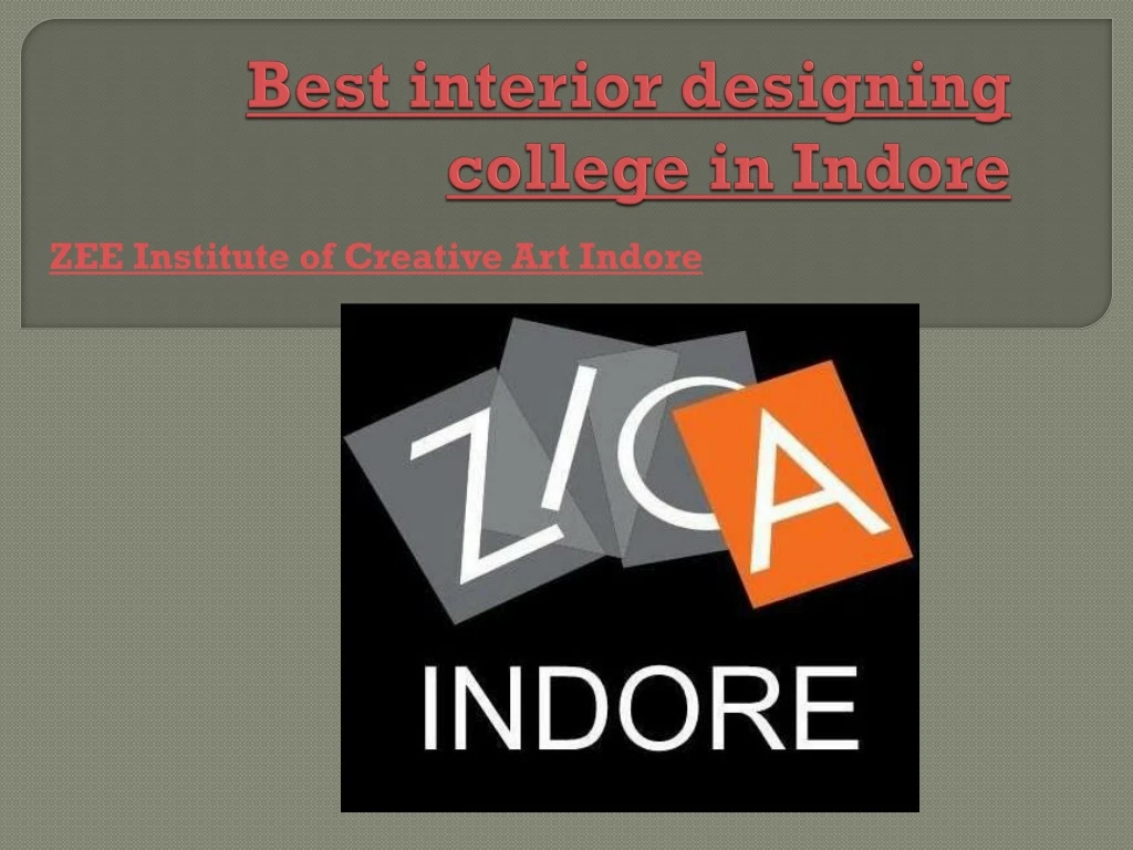 best interior designing college in indore