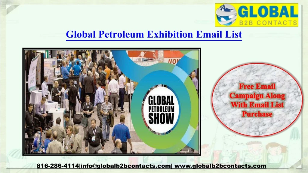 global petroleum exhibition email list