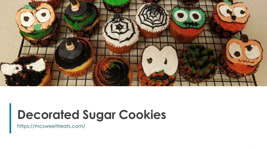 decorated sugar cookies