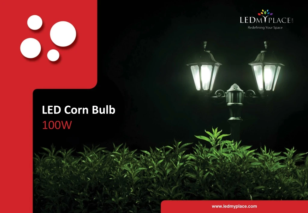 led c orn b ulb 100 w