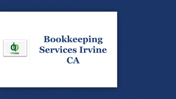 Bookkeeping Services Irvine CA