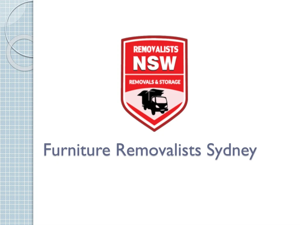 furniture removalists sydney