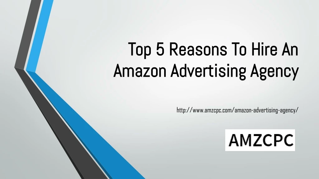 top 5 reasons to hire an amazon advertising agency