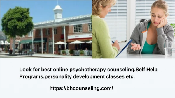 Online Self Help Programs