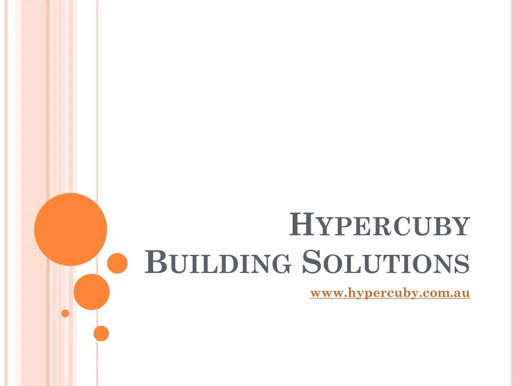 hypercuby building solutions