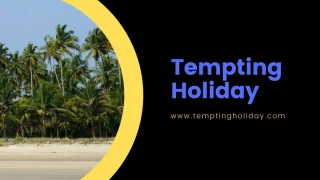 Get Affordable Tour Packages with Tempting Holiday - slide 1