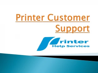 Epson Printer Support - slide 1