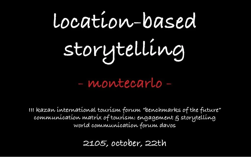 location based storytelling
