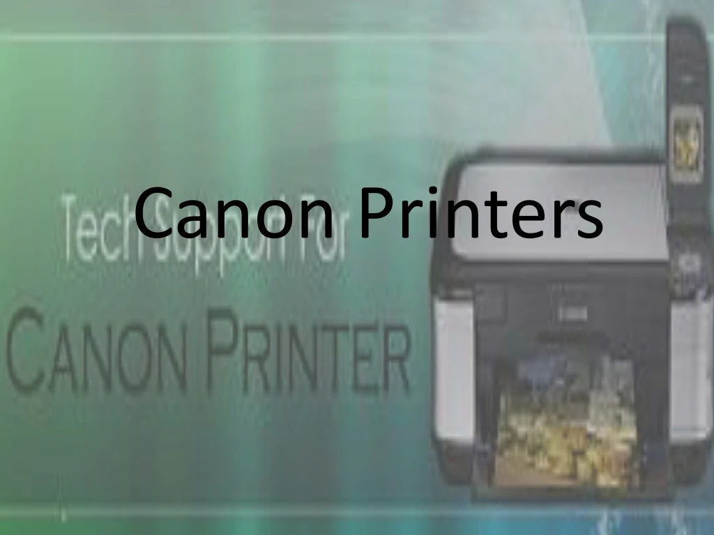 canon printers