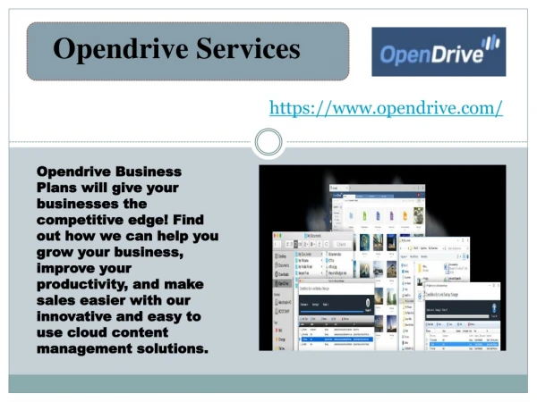 Opendrive services