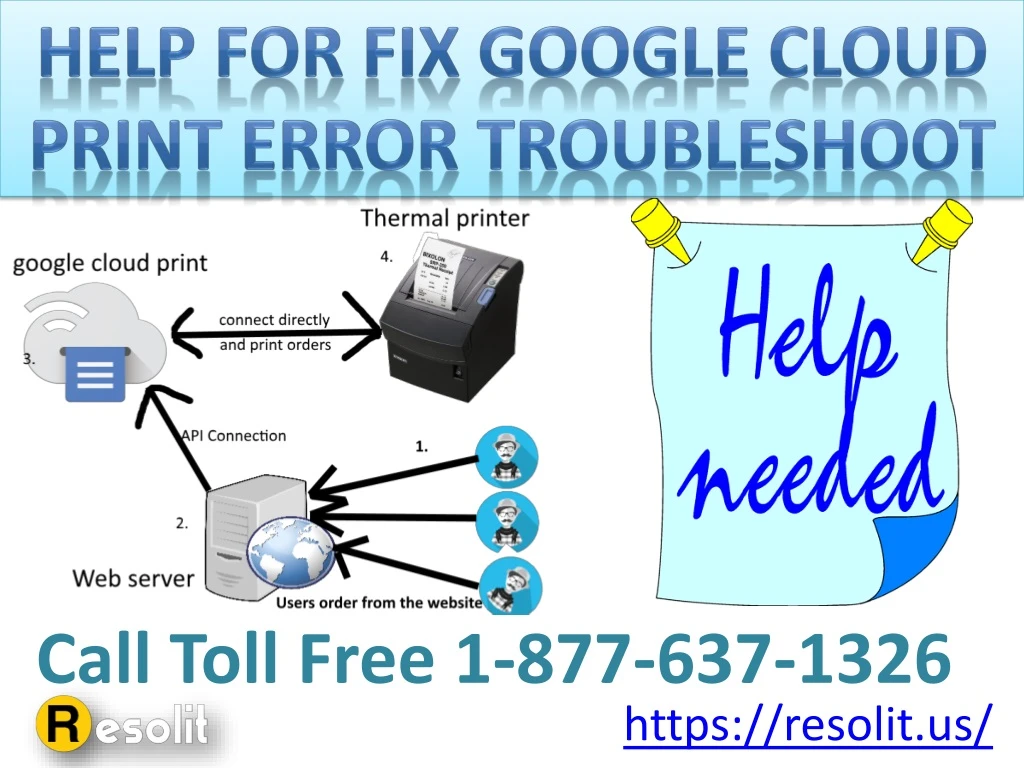 help for fix google cloud print error troubleshoot