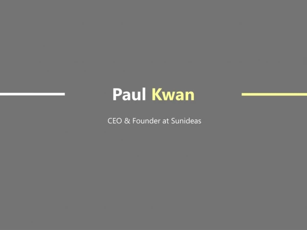 Paul Kwan (Maybank) - Experienced Professional From Hong Kong