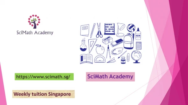 Weekly tuition Singapore