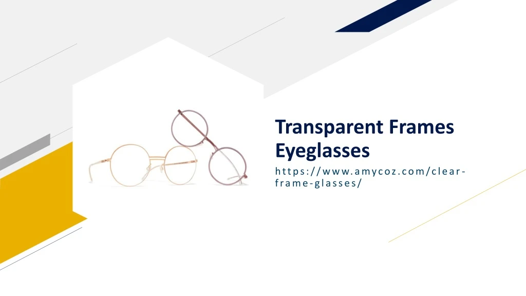 transparent frames eyeglasses