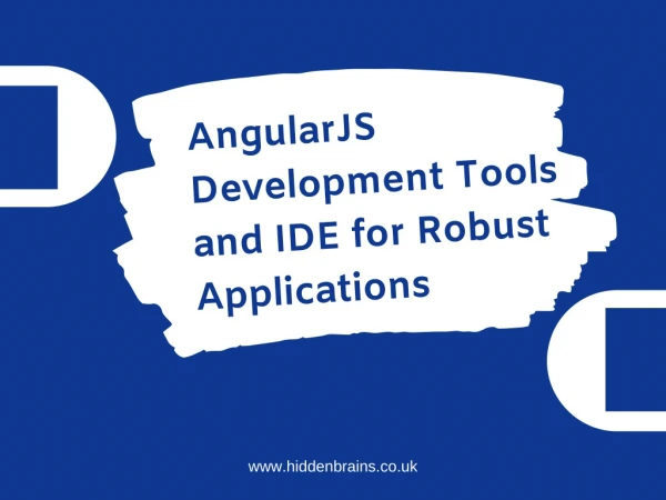 Top AngularJS Development Tools