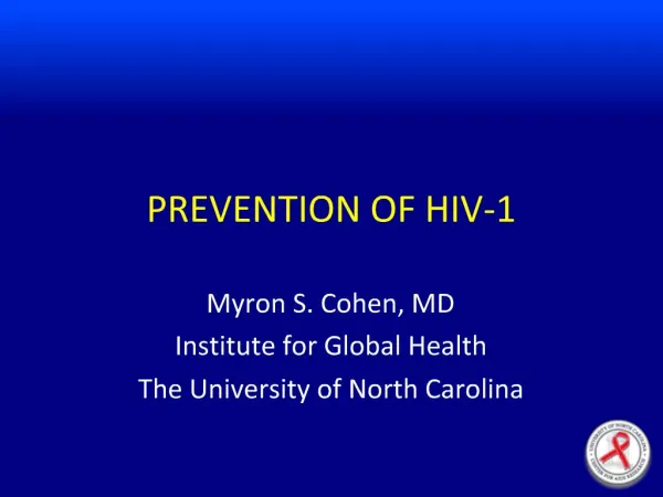 PREVENTION OF HIV-1